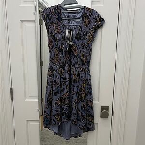 Karen Millen paisley metallic dress size 6